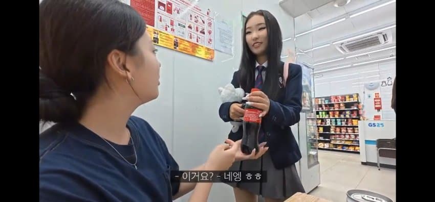 한국인 여성이 몽골 편의점에서 당황한 이유 (7)