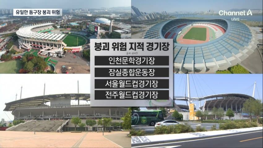 감사원에서 고척돔 붕괴위험 진단했다네... (10)