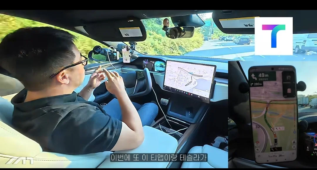동일한 목적지 순정-티맵-네이버-카카오 주행 실험 (27)