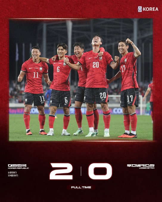축구대표팀 우즈벡전 2 대 0 승리! 손흥민 A매치 한국선수 최다골 (13)
