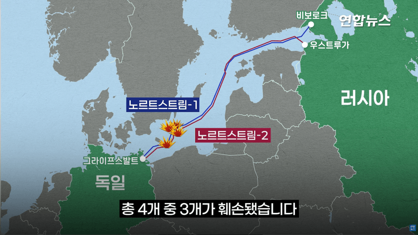 유럽 뒤흔든 수중폭발..우크라의 사보타주였다 (9)