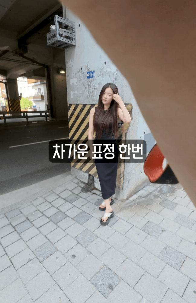 존예녀에게 사진 찍어주겠다고 했는데 뷰티모델 (16)
