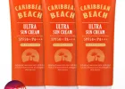 캐리비안비치 톤업 썬크림 60ml 3개 (SPF50+ PA+++)