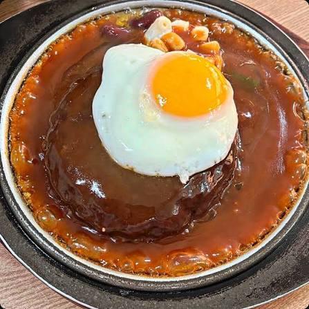 6500원 함박스테이크 호불호 (2)
