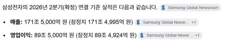 오늘 삼성 주가 떨어진 이유? (2)
