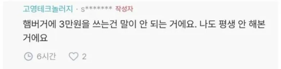중학생 아이가 햄버거집에서 3만원 가까이 햄버거를 사먹었네요 (5)