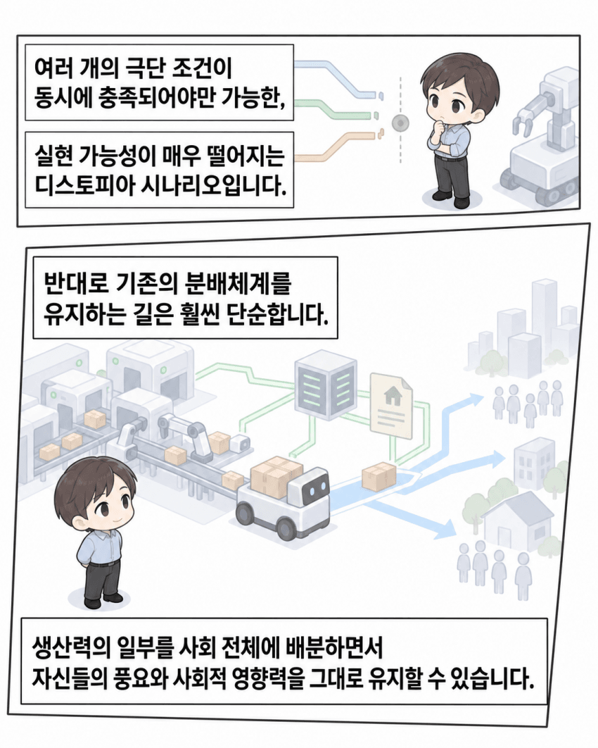 [그냥만화] AI 시대, 왜 결국 나누게 될까 - 3 (8)