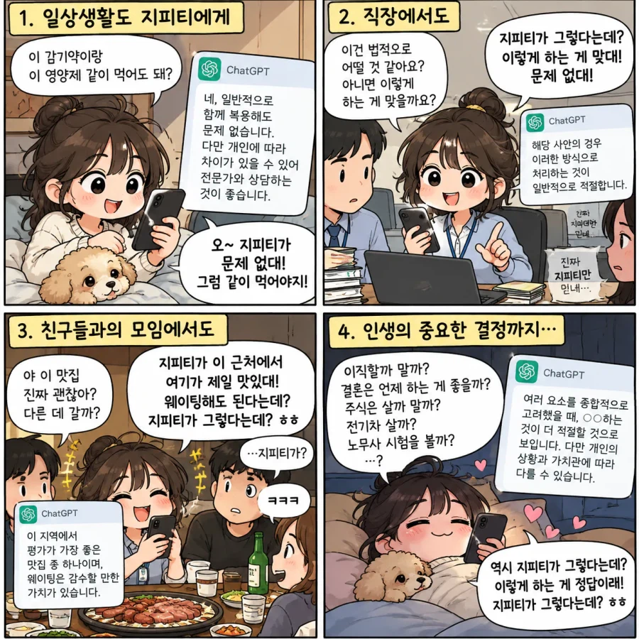 요즘 20대 이하에서 많이 보이는 유형