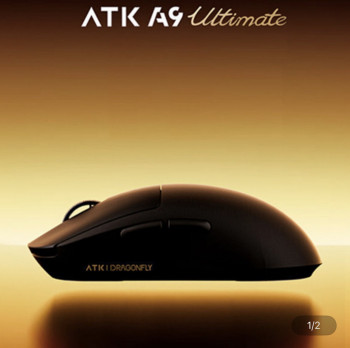 [지마켓] ATK A9 Ultimate/X1 V2 무선 잠자리 마우스 PAW3950