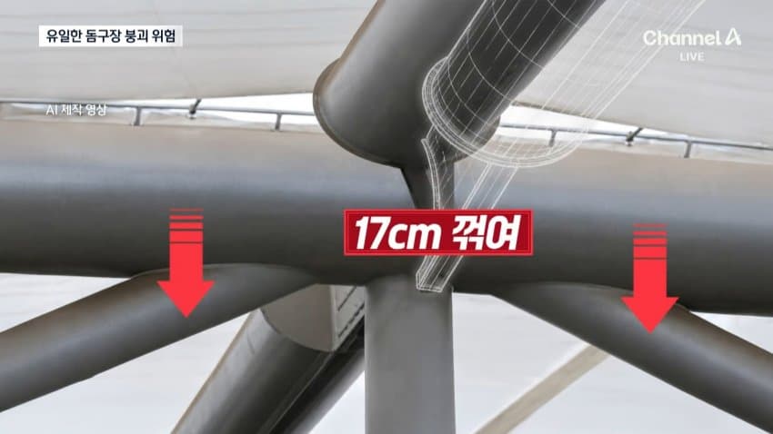 감사원에서 고척돔 붕괴위험 진단했다네... (7)