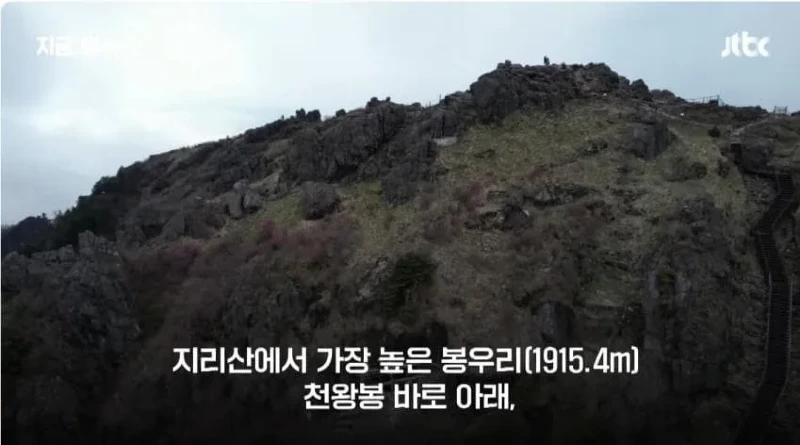1900m 높이에서 발견된 글