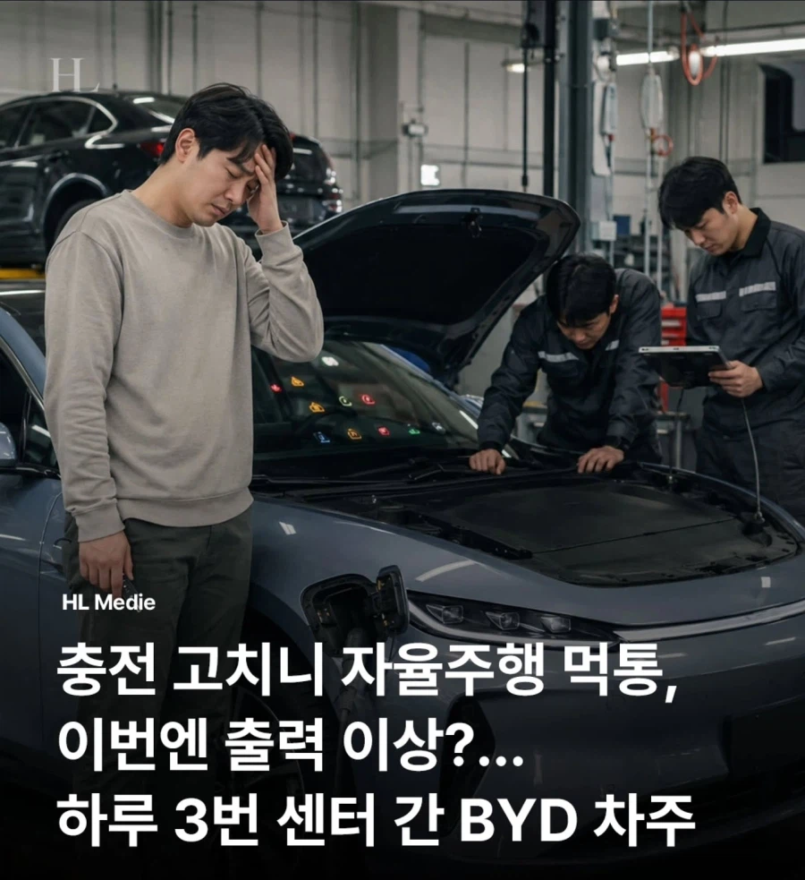 BYD 수리비가 비싼이유