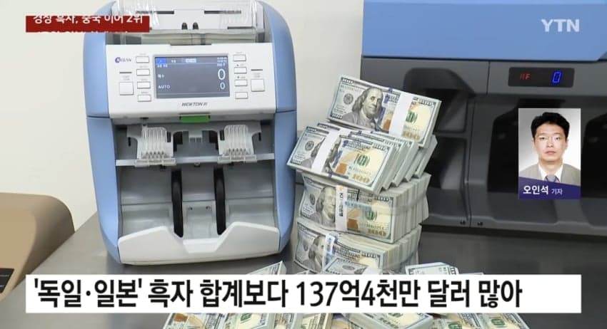 한국 경상 흑자 초대박! 독일 일본 합계보다 높아.news (7)