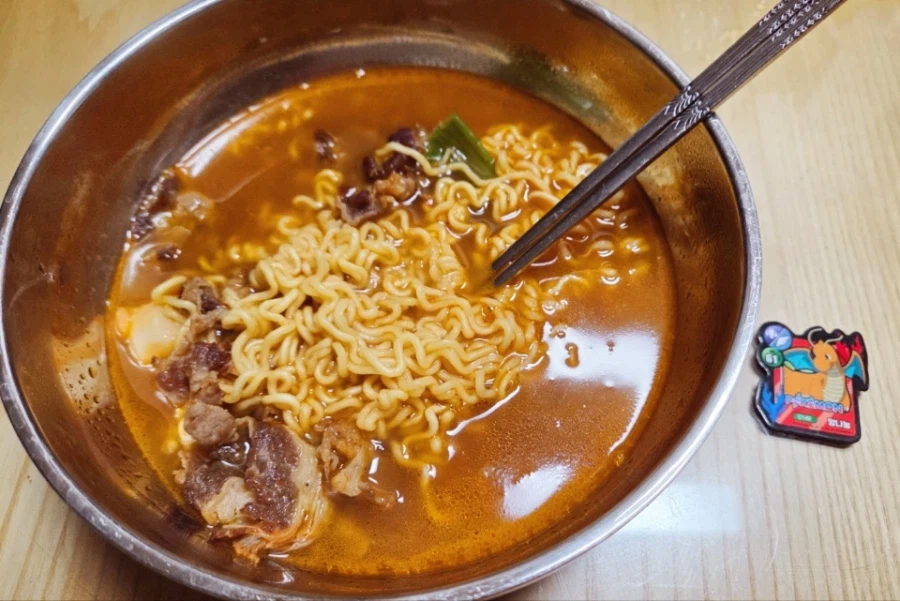 나도 라면 끓임