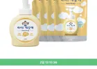 아이깨끗해 핸드워시 본품 용기 490ml+리필 450ml 4개