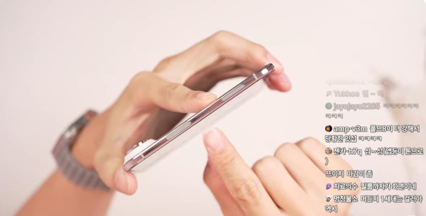 다른데와 다르게 고장안나서 난리나버린 잇섭 아이폰듀오 라이브 , (14)