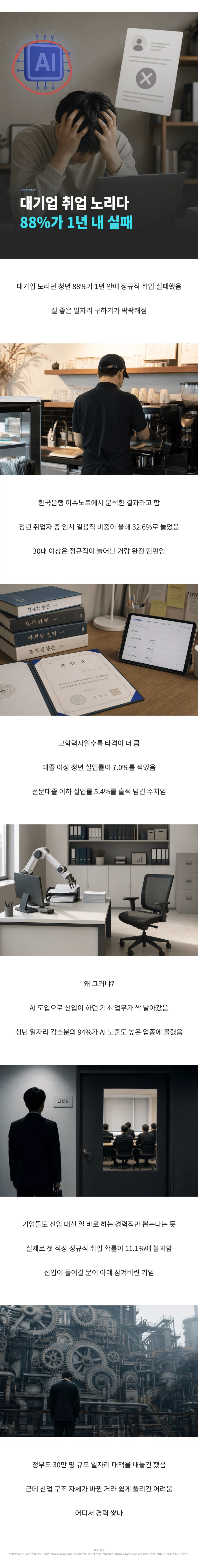 한국은행: 20대 일자리 ㅈ됐다, 생각보다 심각함