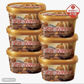 [롯데온] 롯데 구구크러스터 660ml x 6개 (포인트 1500P 적립)