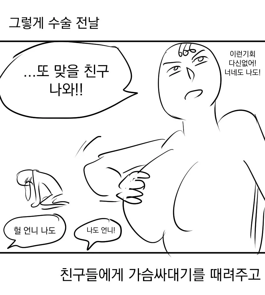 어느 웹툰 작가의 가슴 축소 수술 후기 만화 (18)