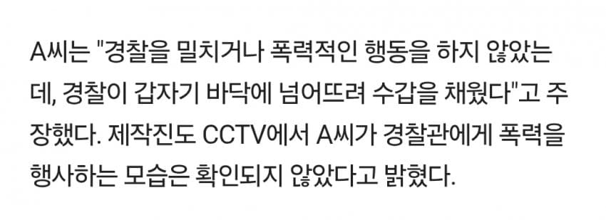 "영업 방해" 순찰차 빼달라 했는데…패대기 치고 '뒷수갑' 채운 경찰 (3)