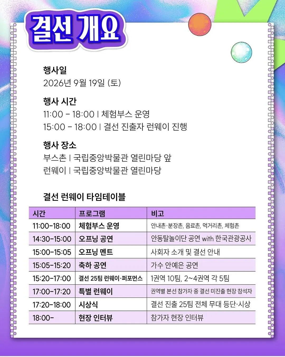 2026 국립중앙박물관 분장놀이 결선 진출작 (2)