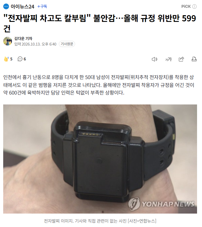 전자발찌 대상자 총 5,273명 전담 인력 234명 / 1인당 관리 인원 약 20.4명 (2)