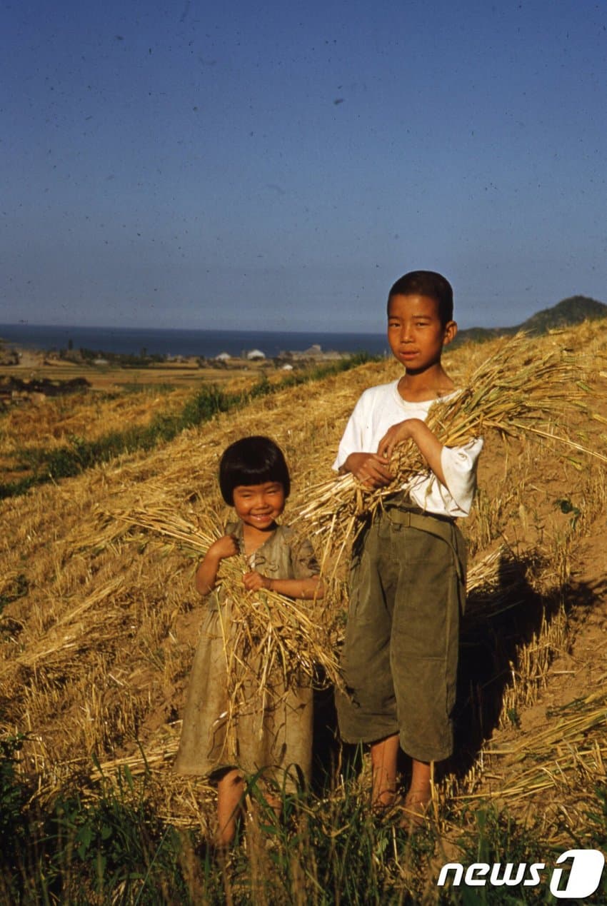 싱글벙글 세계 최빈국 시기, 1950년대 대한민국 컬러사진 모음 (26)