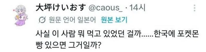 살빼려고 매일 포켓몬(?)을 갉아먹은 한국인
