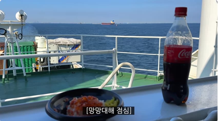 일본 부캉이 등장? 한국인이 좋아서 바다에 다이빙하면서 안부인사해주는일본 (5)