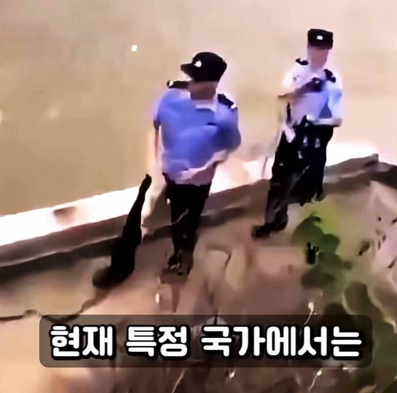 중국 공안의 인명구조