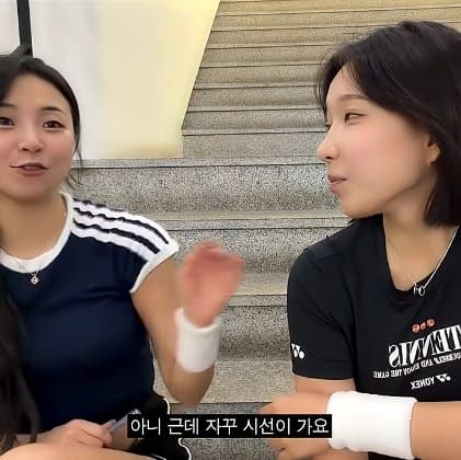 테니스 복장 규제 규제 규제때문에 화가많이난 미녀 유망주. (16)