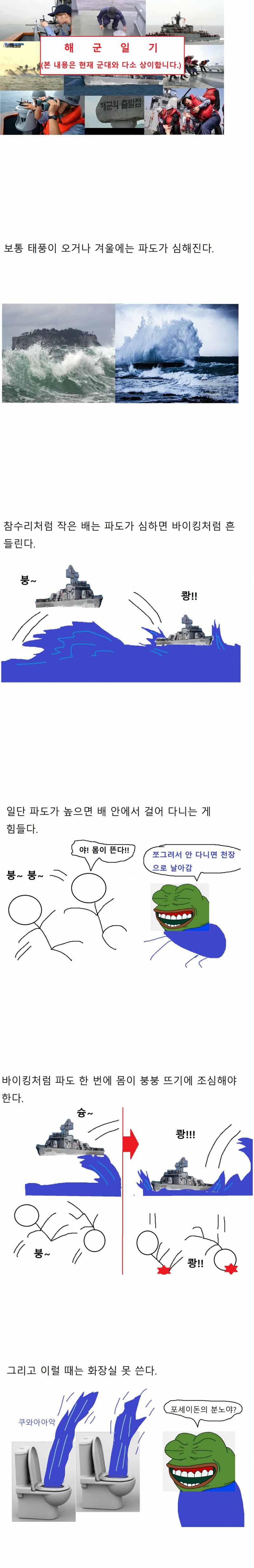 참수리 고속정에서 군 생활 한 만화 (24)