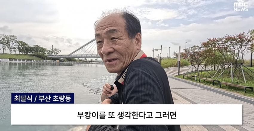 싱글벙글 부캉이 생각에 우는 부산 할배