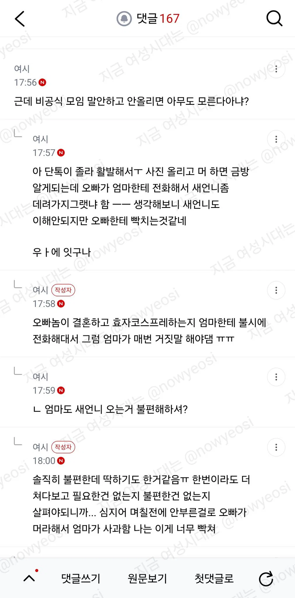 가족모임에 새언니 껴주기싫어ㅜ (4)
