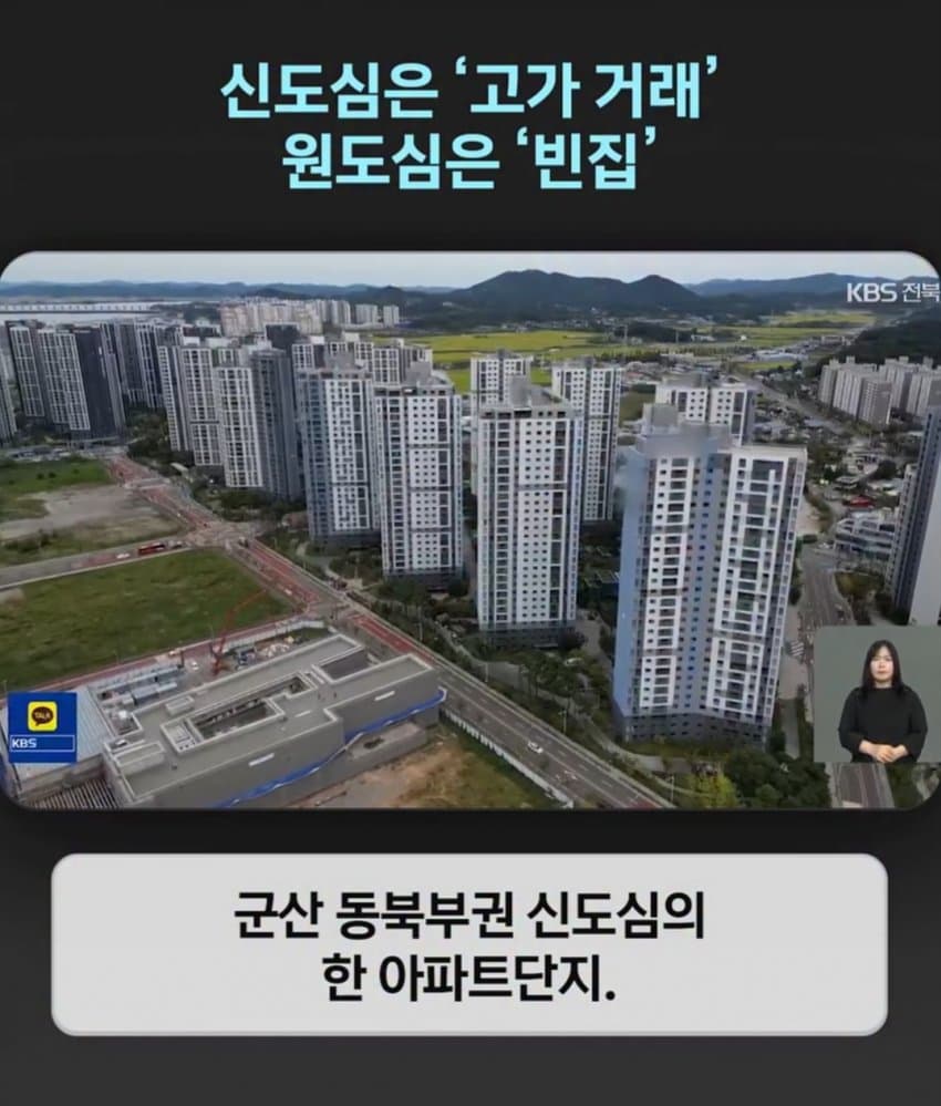 빈집 넘치는데 집값은 계속 신고가 갱신중인 지역