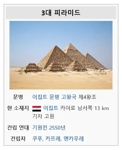 이집트 피라미드가 얼마나 오래된 건지 알아보자 (5)