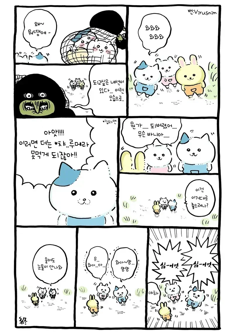 치이카와 짭몽가라고 부르는 이유와 찐몽가 몸이 바뀌고 난 이후 ㅠ (10)