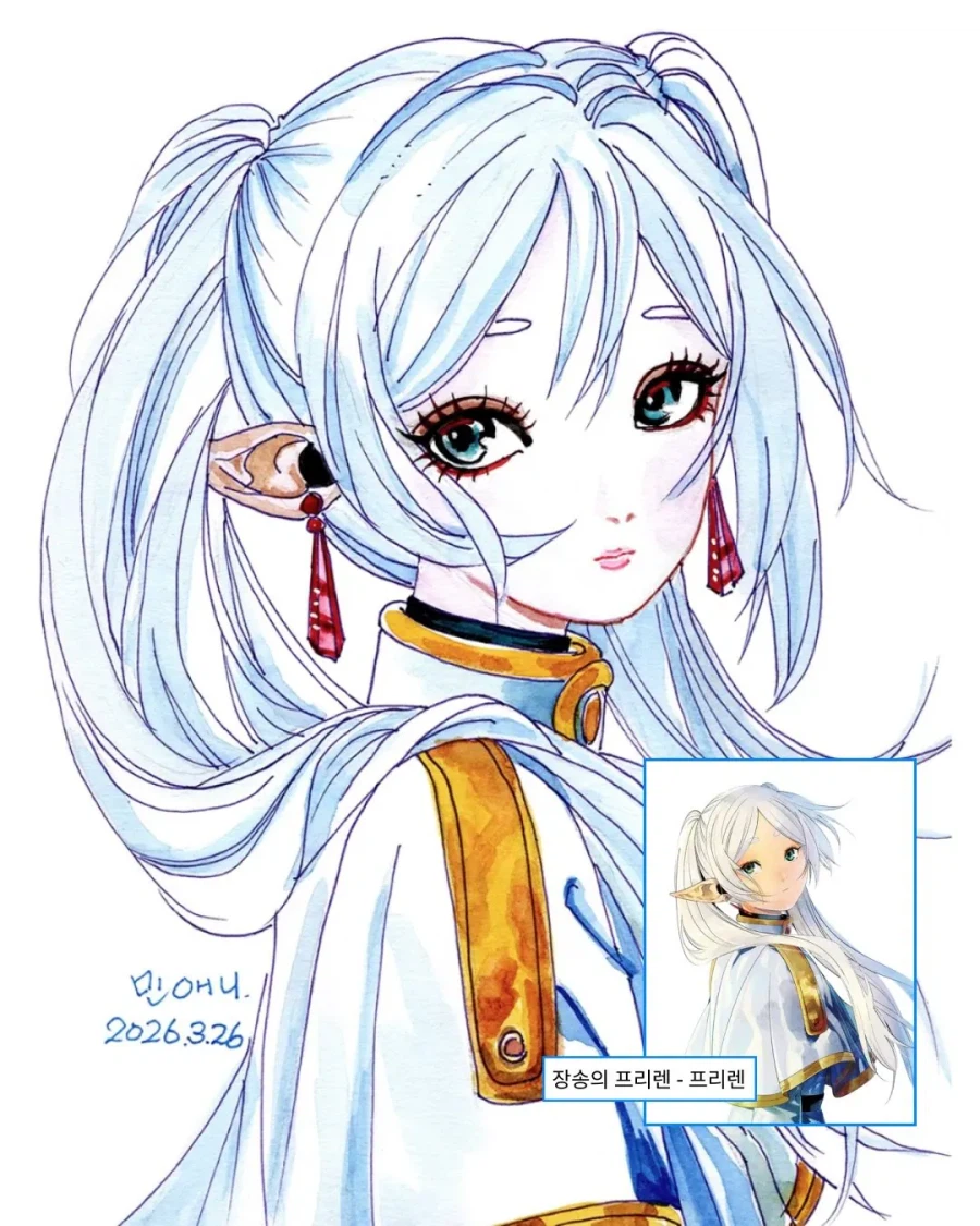 1세대 순정만화 작가의 최신그림 (4)