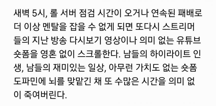 어느 반도의 쉬었음 30대 이야기 (12)