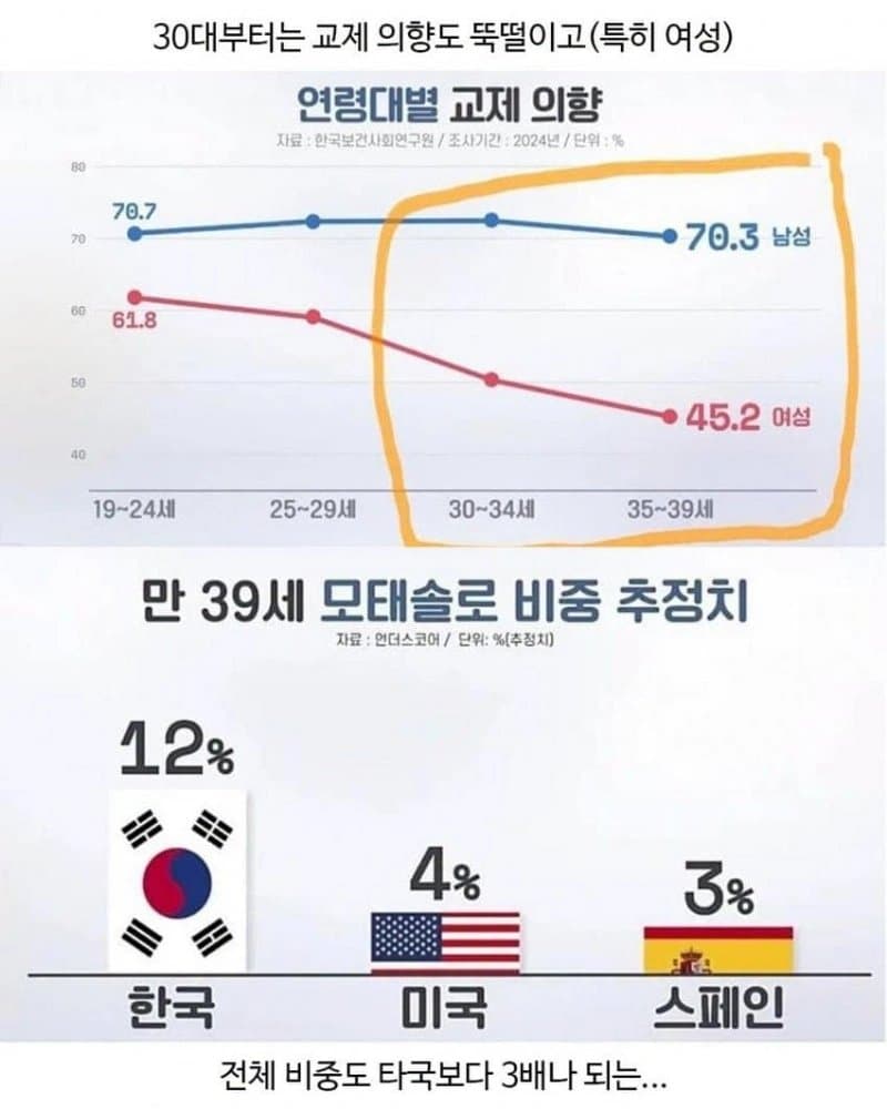의외로 세계적으로 2030 모솔이 가장 많은 국가 (7)