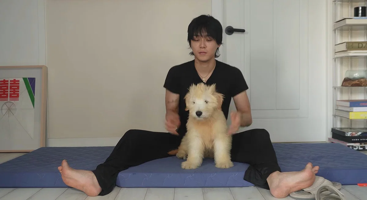 마치 참쌀선과 쌀로별같이 생긴 던네 아는 강아지 햇반이 (9)