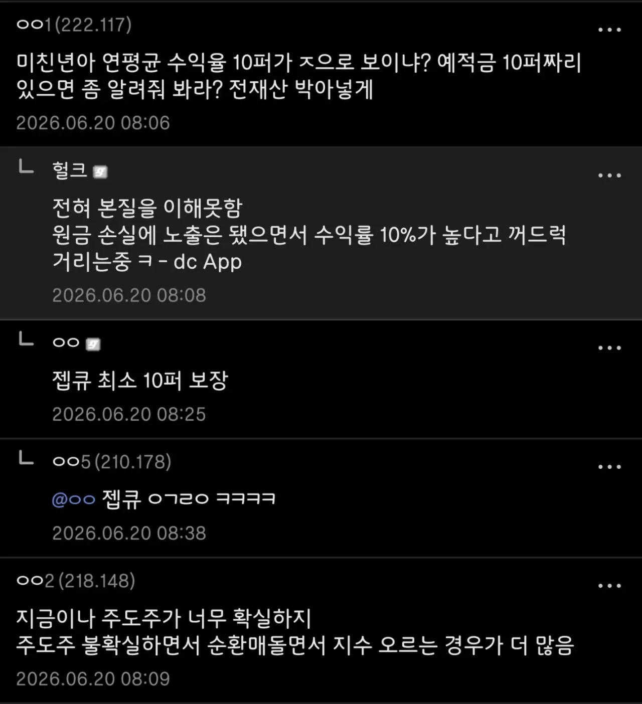 지수추종은 예금보다 한심하다 (2)