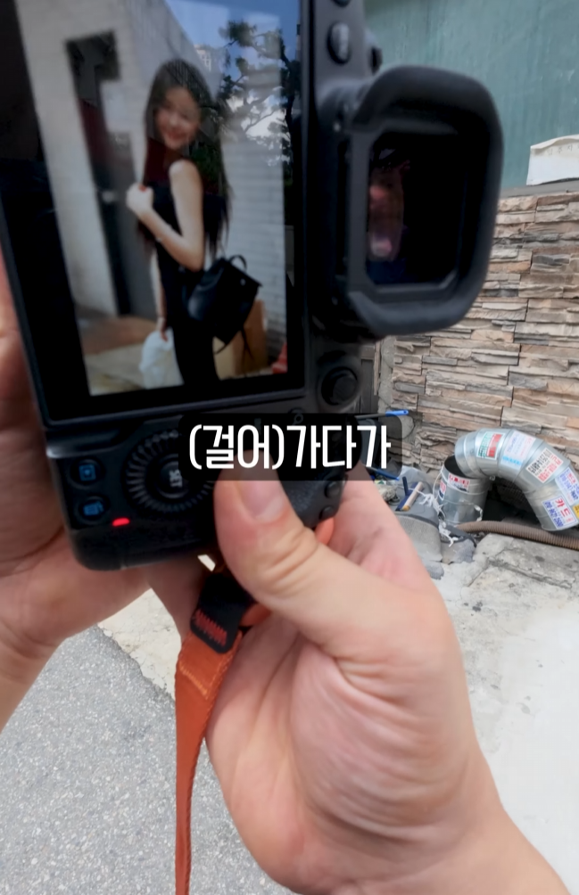 존예녀에게 사진 찍어주겠다고 했는데 뷰티모델 (26)
