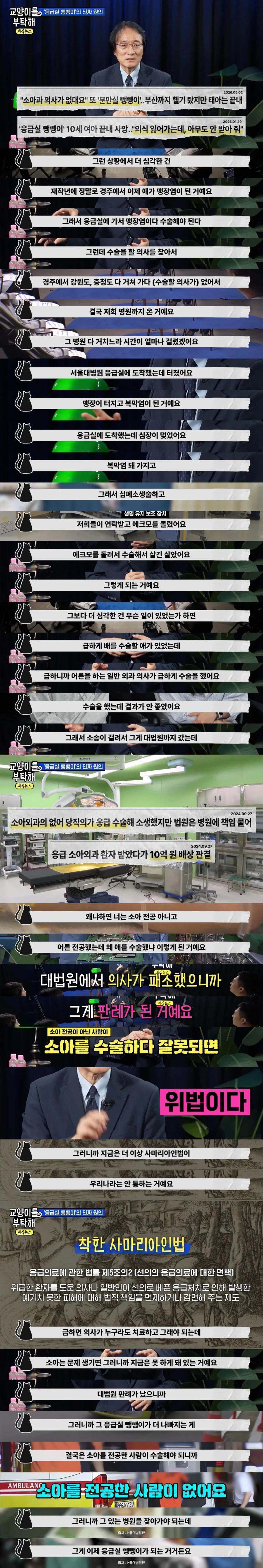 의사들이 응급 소아 수술 손 떼게 만든 대법원 판례