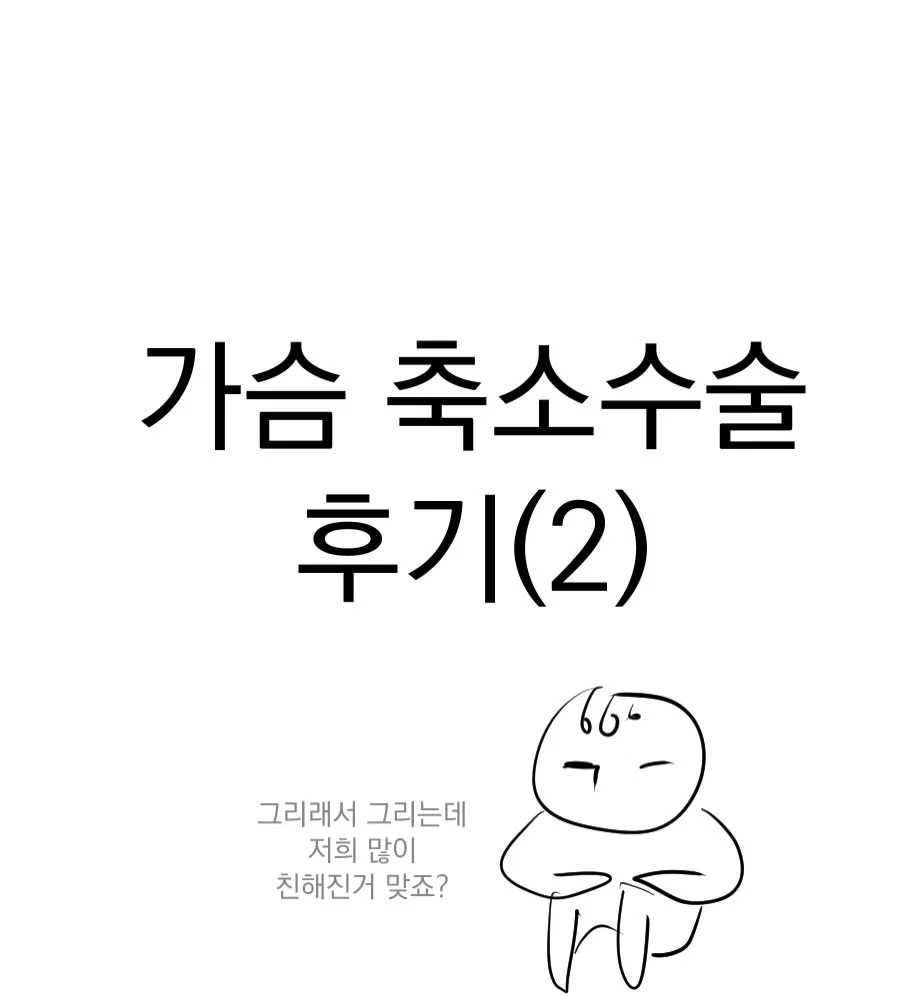어느 웹툰 작가의 가슴 축소 수술 후기 만화 (20)