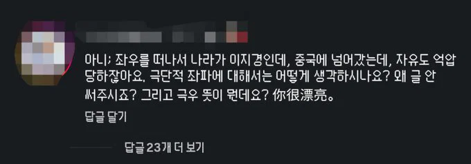 현재 여초에서 매우 핫한 반응의 ..극우말투벌금표.. (2)