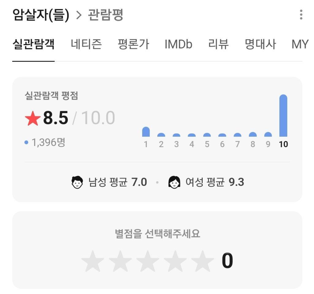 암살자(들) 평점