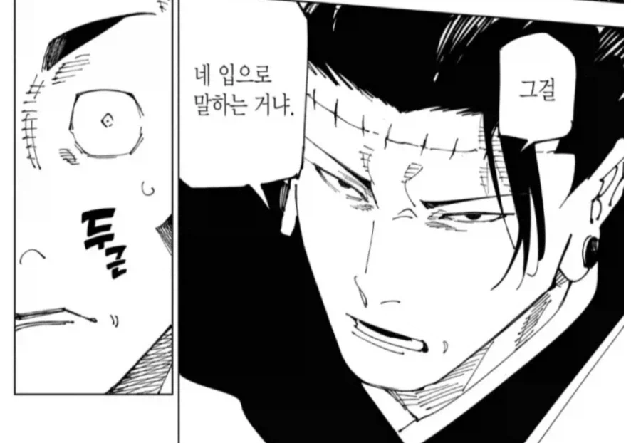 [주술회전] 게게가 등장인물로 절대 안하려드는거 (3)
