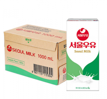 [기타] 서울우유 멸균우유 흰우유 1000mlx10개 (토스)