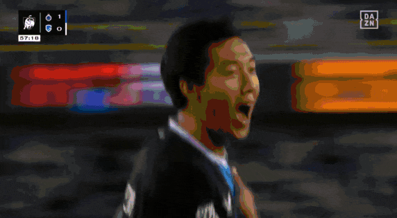 황인범,이한범 데뷔 골 장면들 (5)
